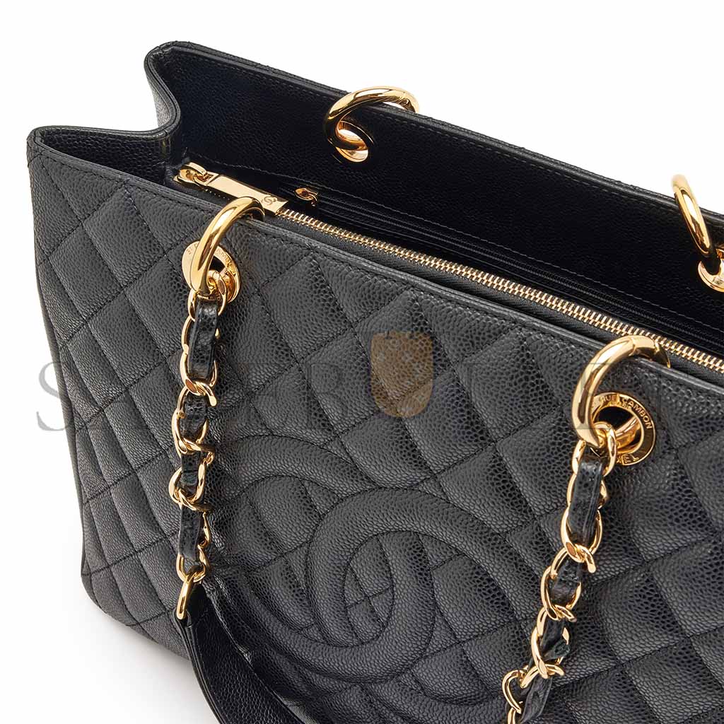 Ch*el grand shopping tote (34*34*12cm)